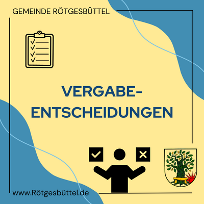 Vergabeentscheidungen